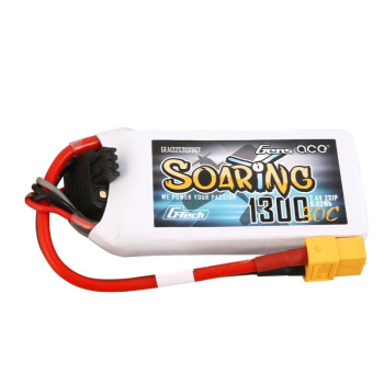 Akumulator Gens Ace Soaring 2S 1300mAh 7.4V 30C XT60